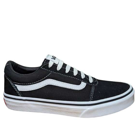 Vans Other - Vans NIB Youth 4 Black & White Ward Low Top Suede Lace Up Sneakers